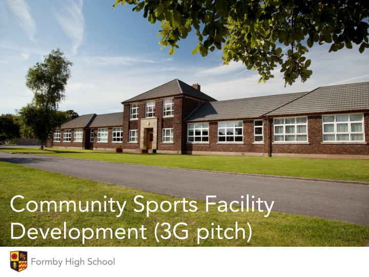 community sports facility