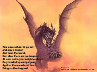 At least not in your neighbourhood  So you wind up campaigning  Against the occasional lizard.