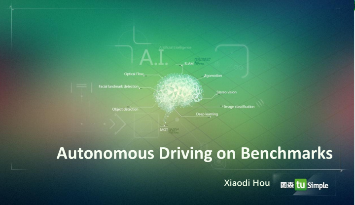 autonomous driving on benchmarks