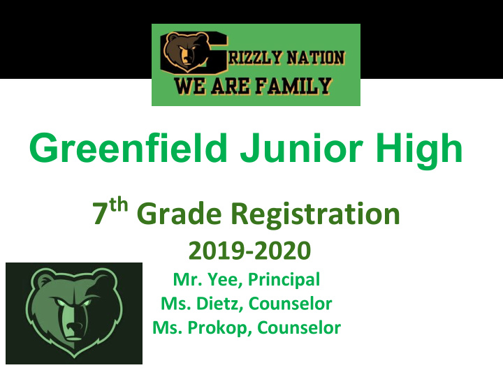 greenfield junior high