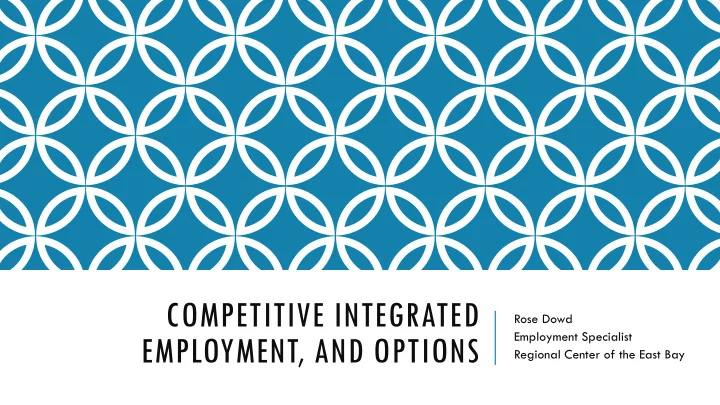 competitive integrated