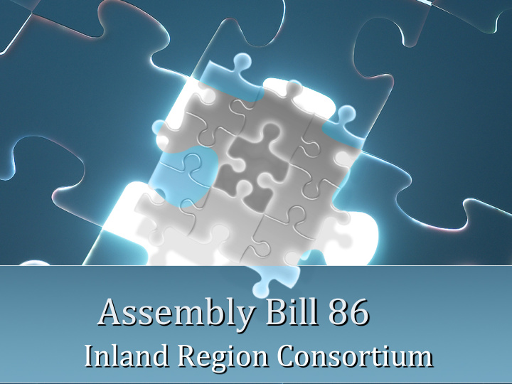assembly bill 86