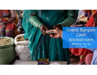 Workstream  Webinar Series  20-24 July, 2020  Data updated as of  31 December 2018  Gender  &amp;