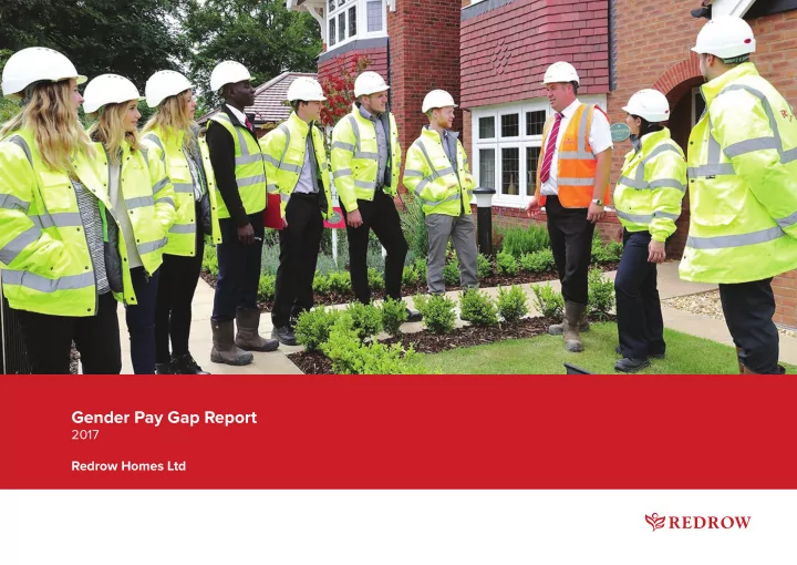 gender pay gap report