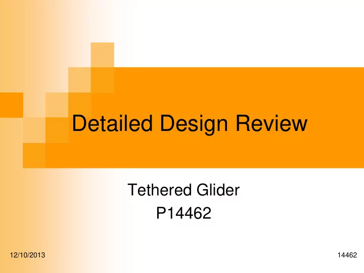 detailed design review