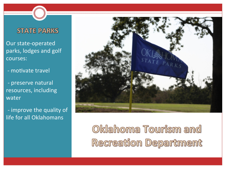 our state operated parks lodges and golf courses mo6vate
