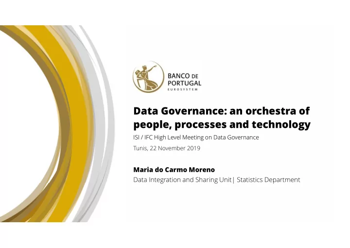 data governance an orchestra of people processes and