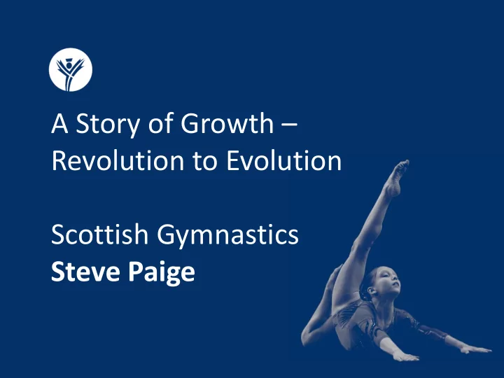 steve paige presentation summary