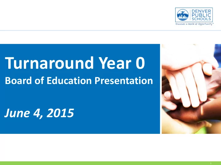 turnaround year 0