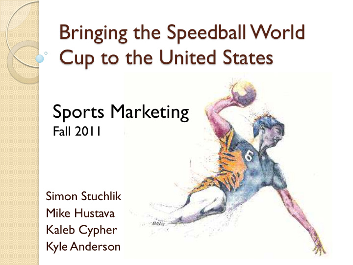 bringing the speedball world