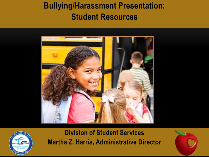 bullying harassment presentation