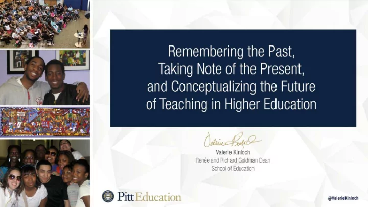 framing teaching as