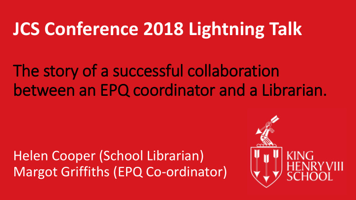 jcs conference 2018 lightning talk