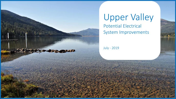 upper valley