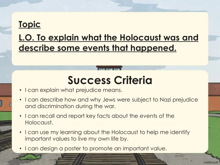 success criteria