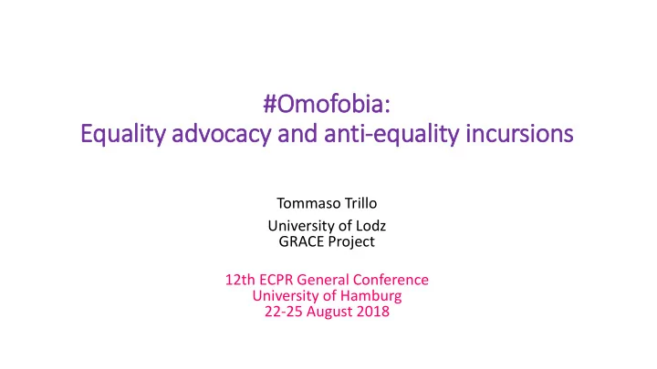 omofobia