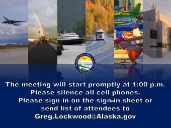 Project Scope Scope: Construct an unpaved road on northern Kupreanof Island  between Kake and