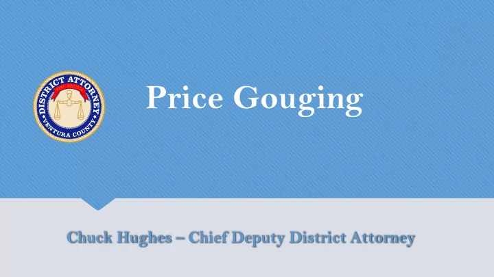 price gouging