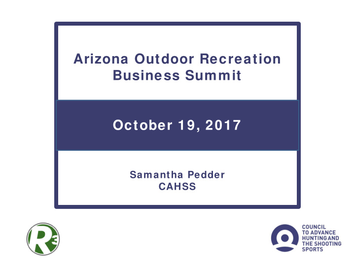 arizona outdoor recreation business summit october 19 2017