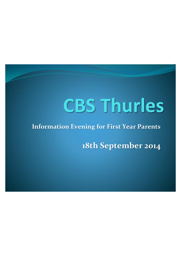 cbs thurles