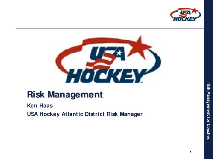 risk management
