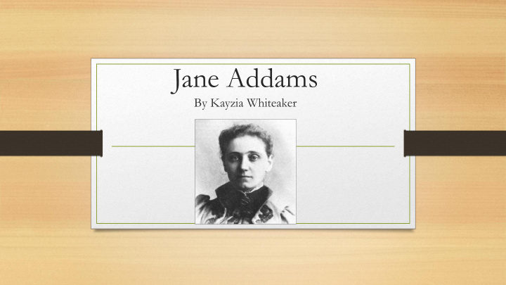 jane addams