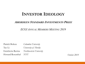 A vote is ideological when positions are predictable across a wide set  of issues (Converse,