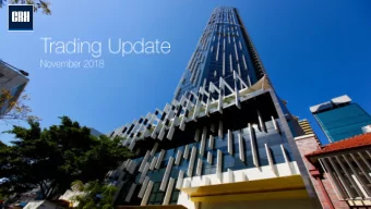 Agenda  Key Messages &amp; Market Backdrop  Trading Performance  Value Creation CRH plc, Trading