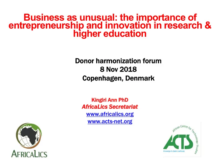 higher education
