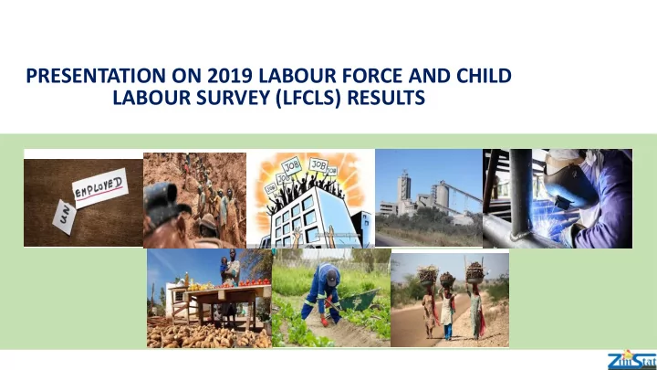presentation on 2019 labour force and child