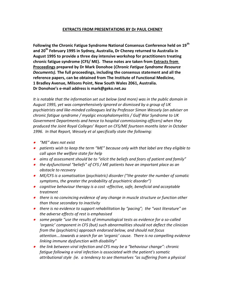 3 in our view the clinical coherence of these patients