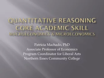 Macroeconomics  Does the Penny Make  Cents?  Interpretation, Representation,