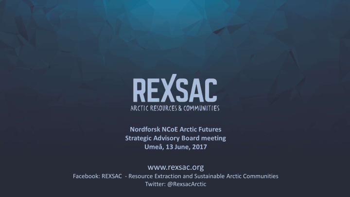 rexsac org
