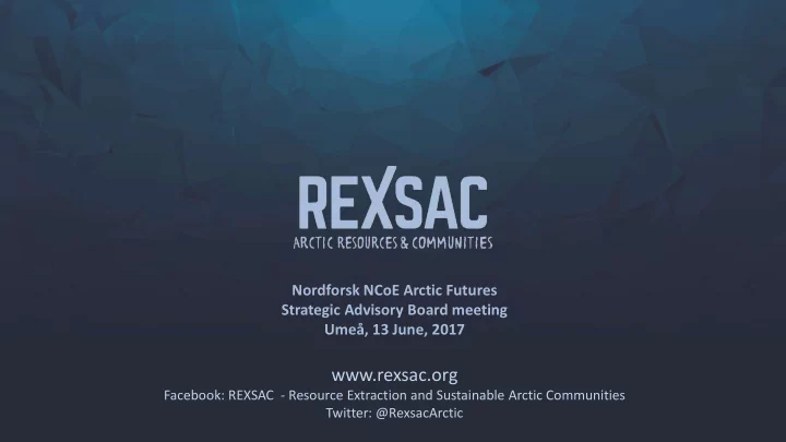 rexsac org