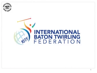 1  IBTF Timeline  2015: WFNBTA &amp; WBTF come together to organize the first IBTF Grand Prix