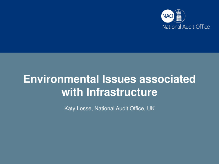 environmental issues associated with infrastructure katy