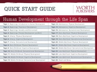 Before Y  ou Begin, A Visual Guide  page 3  Presentation Navigation  page 8  S  lide S  how view