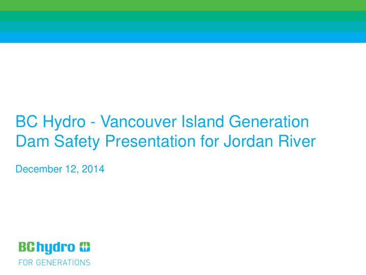 bc hydro vancouver island generation dam safety