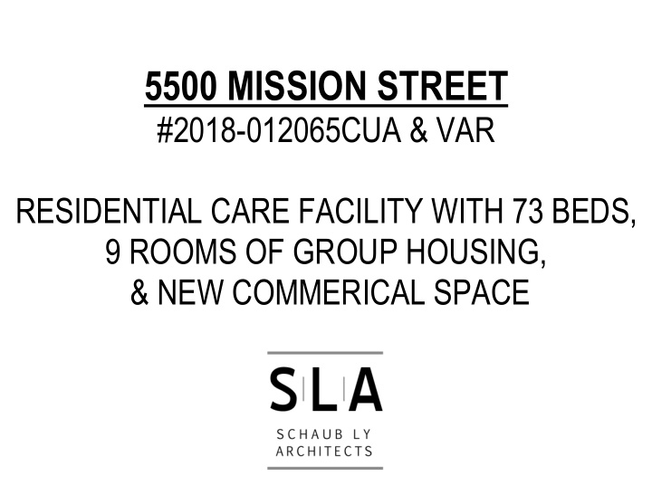 5500 mission street