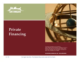 Private  Private  Financing