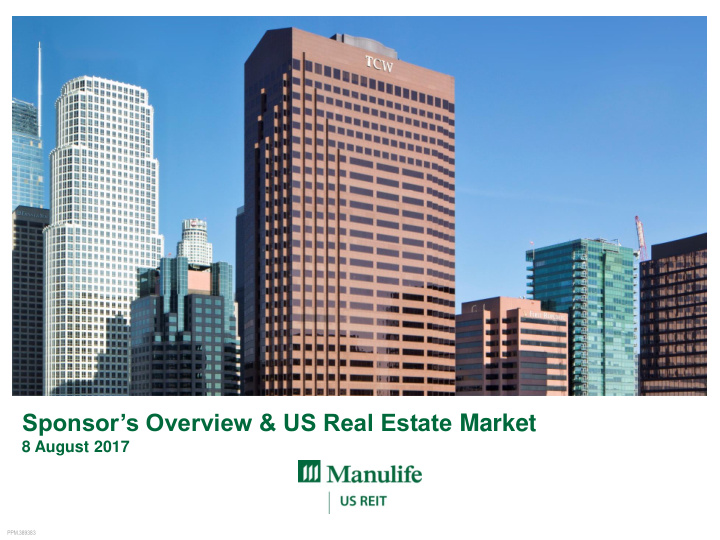 sponsor s overview us real estate market