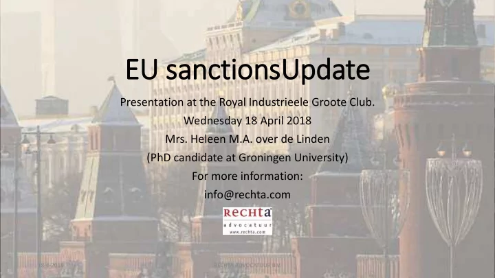 eu sanctionsupdate