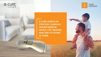 DEVICE, FOR TREATING  PAIN AND ITS SOURCE  AT HOME  ABOUT  GOOD ENERGIES  KEY HIGHLIGHTS  GOOD