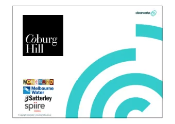 Site introduction  Con Gantonas  Melbourne Water  Site Characteristics   Kodak Australasia