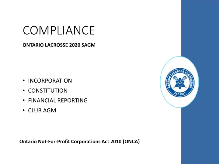 compliance