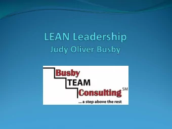 To provide insight into the human behavior aspects of change  To share some HOWs so