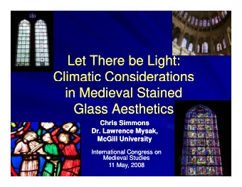 Let There be Light  Let There be Light:  Let There be Light:  Let There be Light  Climatic