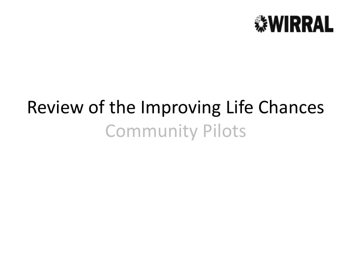 community pilots background