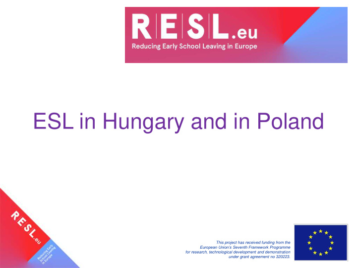 esl in hungary and in poland