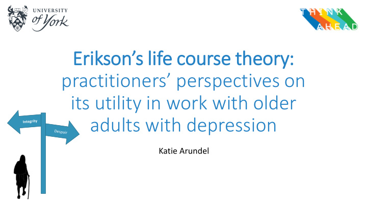 erikson s life course theory practitioners perspectives
